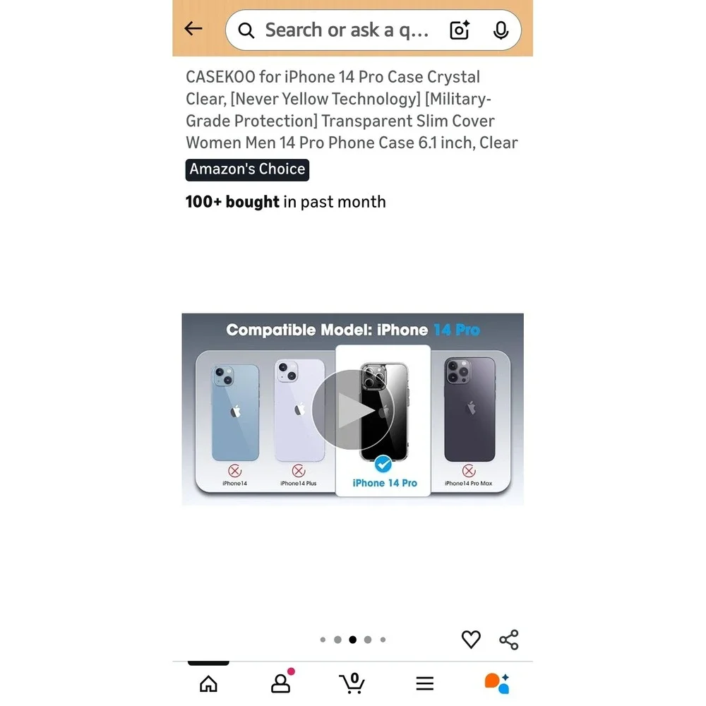CASEKOO crystal clear